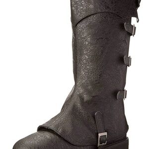 Funtasma cosplay Black Zip-Up Boots with detachable top